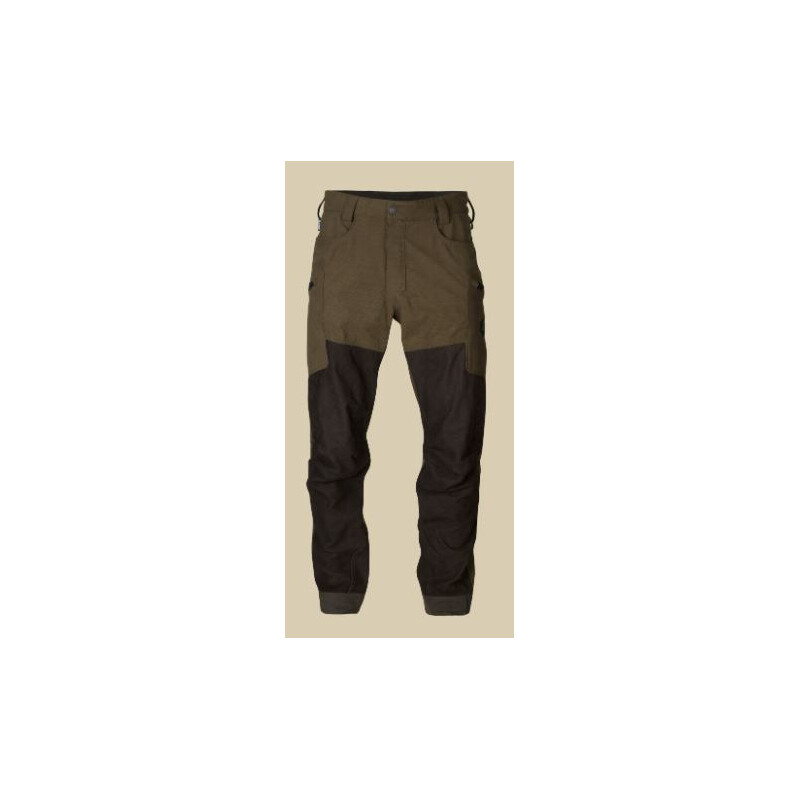 Härkila Driven Hunter HWS leren broek, Willow green/Shadow brown, maat 52