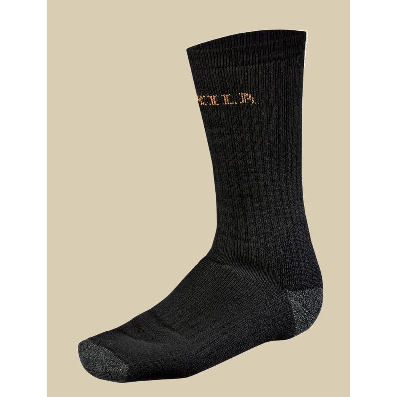 Härkila Calcetines Expedition cortos, Black Talla M