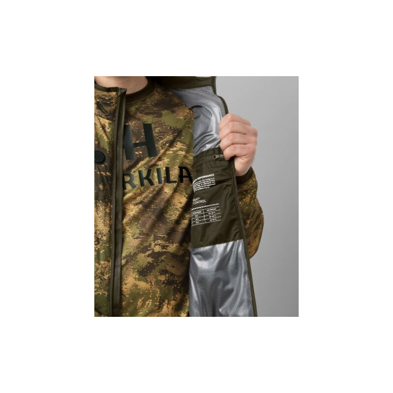 Härkila Heating Vest Camo, AXIS MSP®Forest green, size XL