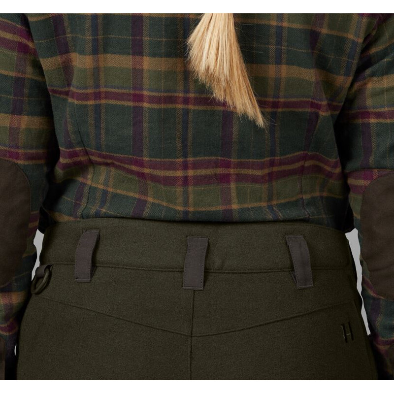 Härkila Metso Hybrid broek dames, wilgengroen, maat 38