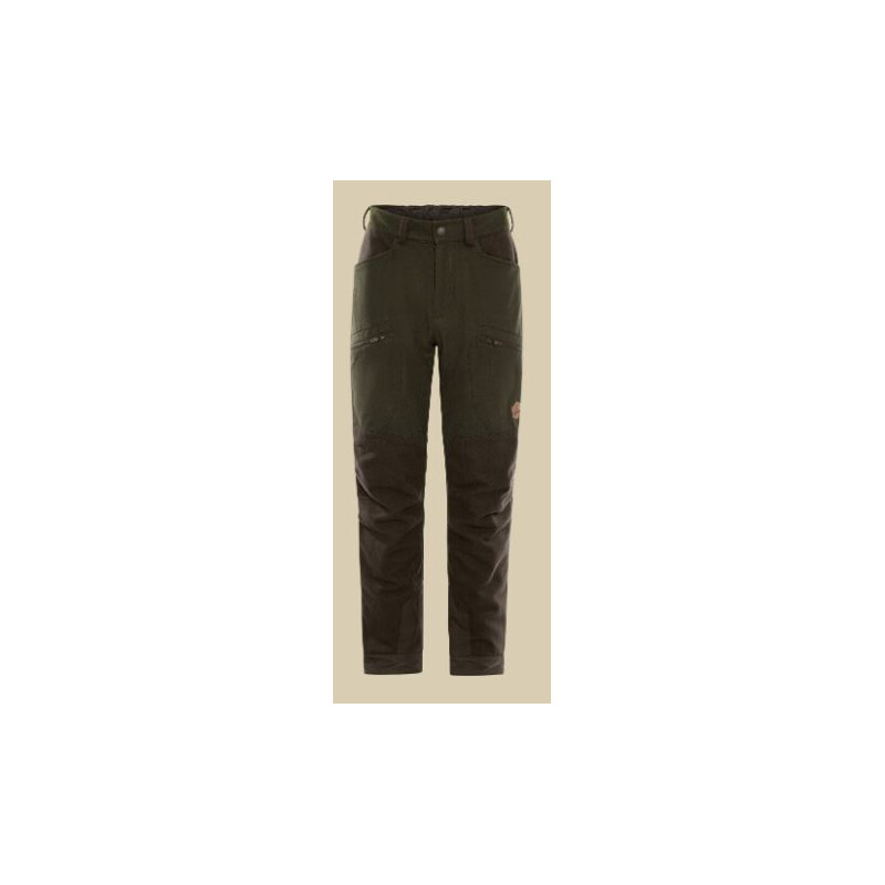Härkila Metso Winter Trousers for Women, Willow Green/Shadow Brown, Size 38