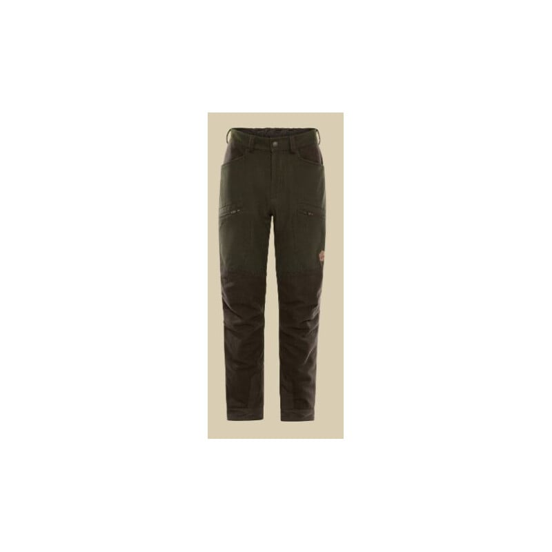 Härkila Metso dames winterbroek, Willow green/Shadow brown, maat 36