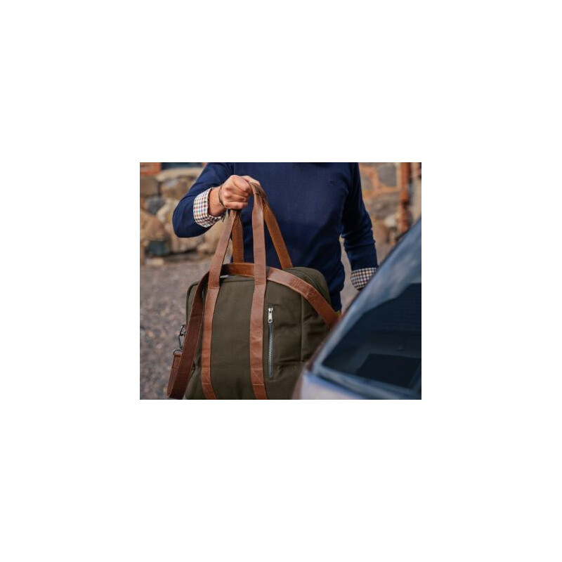 Härkila Borsa da viaggio 65 L, oliva calda, dimensione 65 L