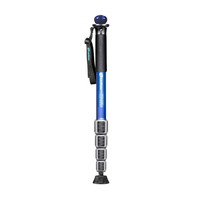 Leofoto Carbon monopod MPQ-325C+CHG-01+SC-70 blue