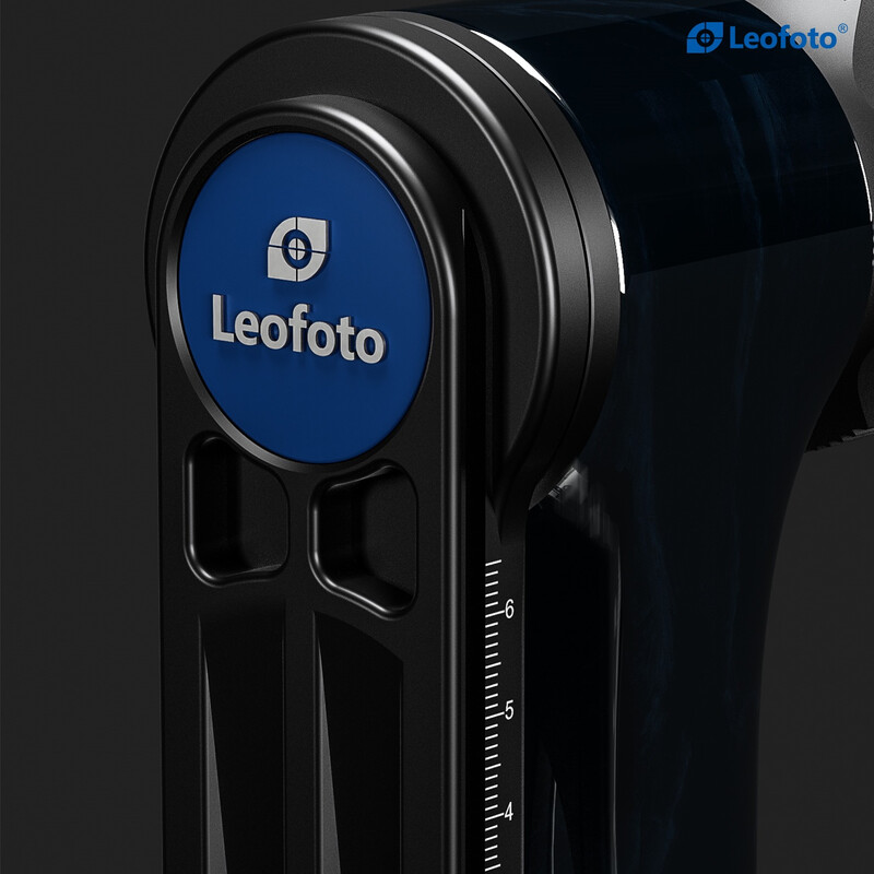 Leofoto 2-way-panheads PG-3 Carbon-Gimbal blue