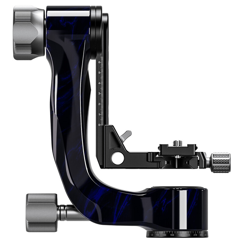 Leofoto 2-way-panheads PG-3 Carbon-Gimbal blue