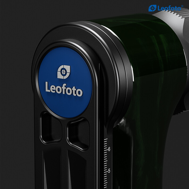 Leofoto 2-way-panheads PG-3 Carbon-Gimbal green