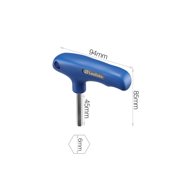 Leofoto TB6-45 6mm Hex key with handle
