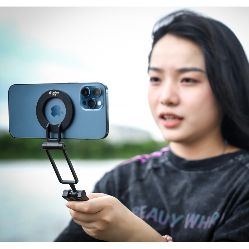 Leofoto Mounting Magnetic smartphone holder PS-5 black
