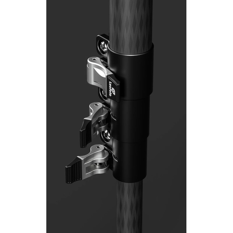 Leofoto Carbon monopod MF-324C + VD-04 pan-tilt foot + BV-10 video tilt head