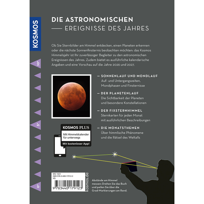 Kosmos Verlag Almanac celestial year 2025
