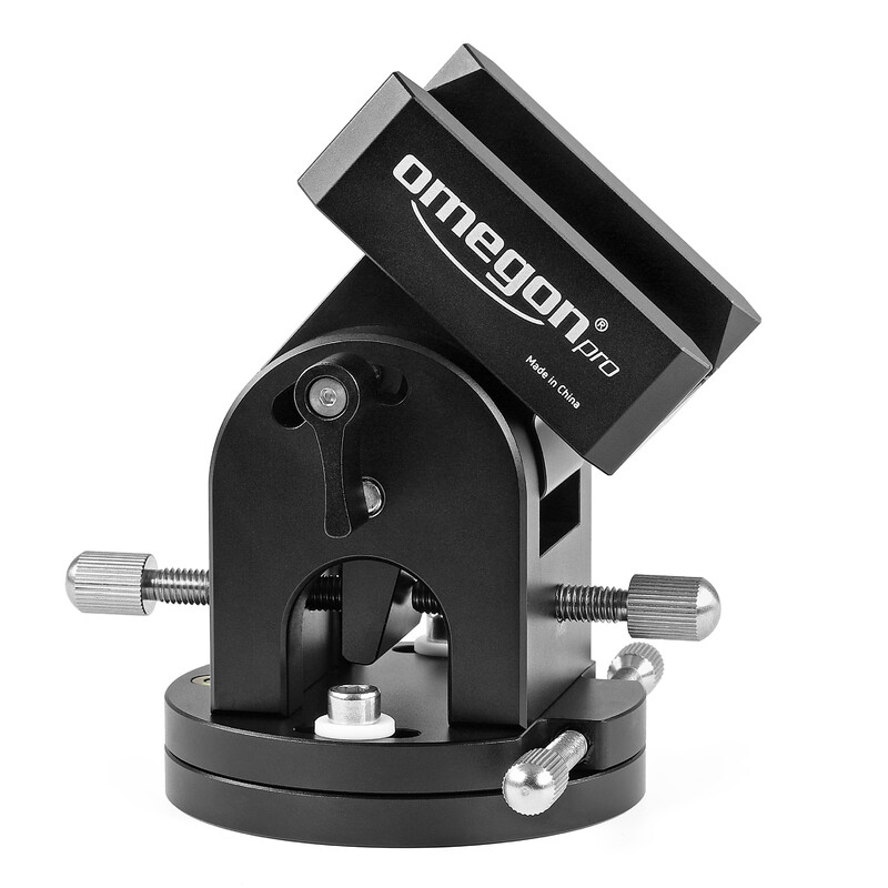 Omegon Montering Segugio Tracker Set mit Kugelkopf, Deluxe Polhöhenwiege und Polsucher