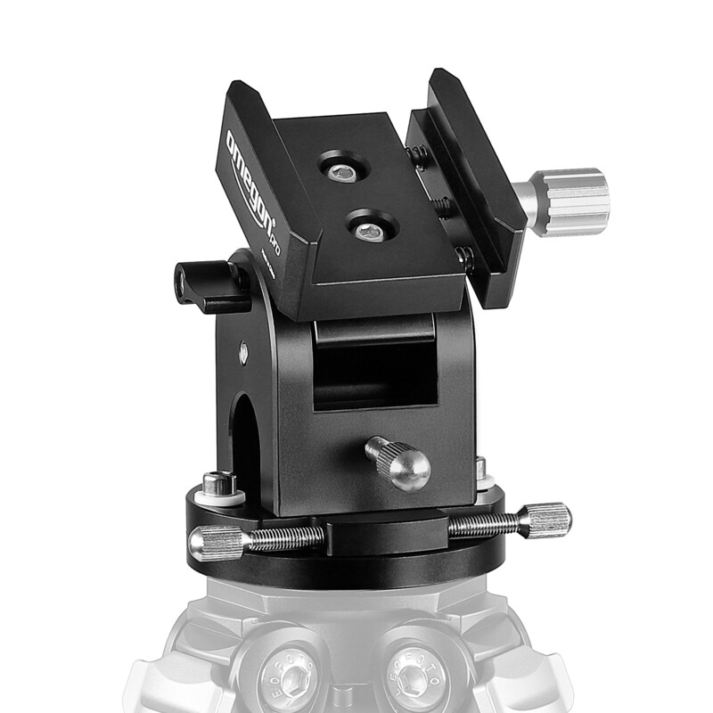Omegon Mount Segugio Tracker Set mit Deluxe Polhöhenwiege und Polsucher