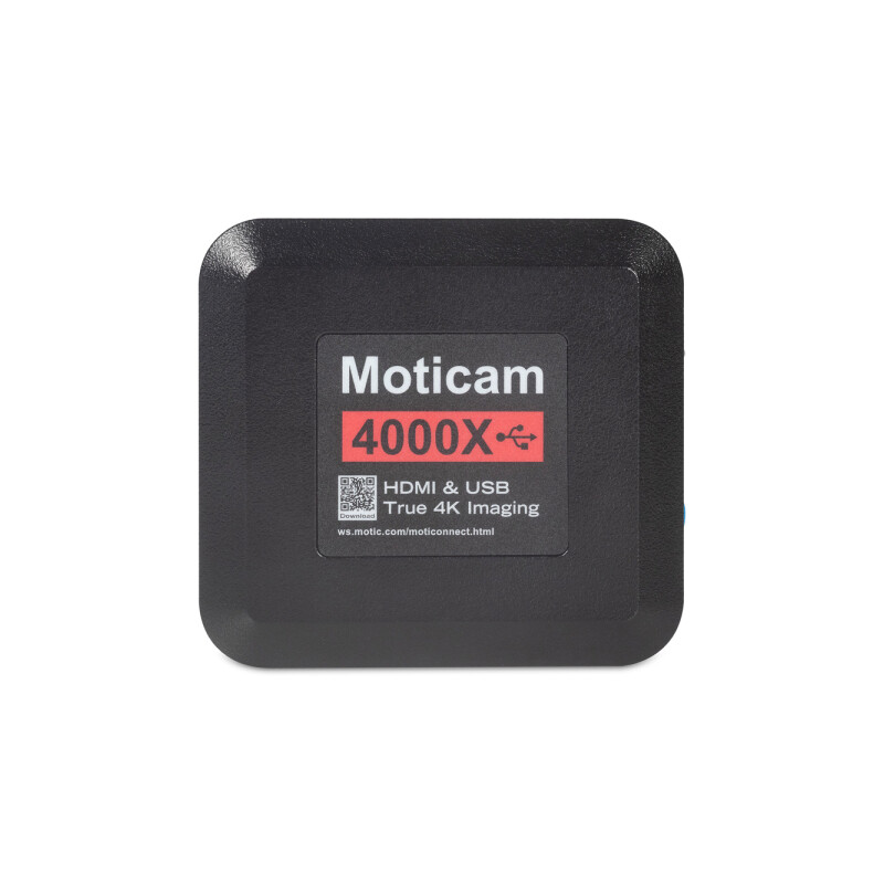 Motic Camera 4000X, colour, 8MP, CMOS, 1/2.8, HDMI/USB/Lan/Wifi, 1.45 µm