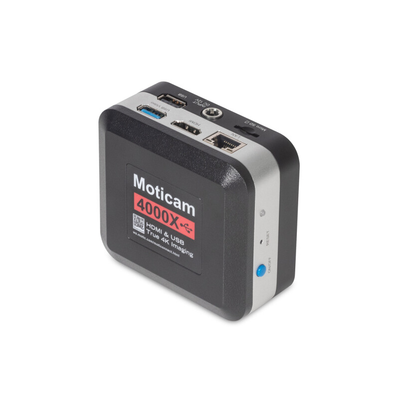 Motic Camera 4000X, colour, 8MP, CMOS, 1/2.8, HDMI/USB/Lan/Wifi, 1.45 µm