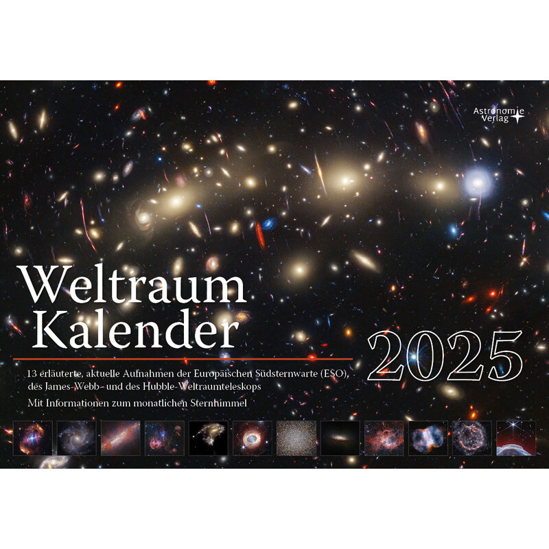 Astronomie-Verlag Calendario Weltraum-Kalender 2025