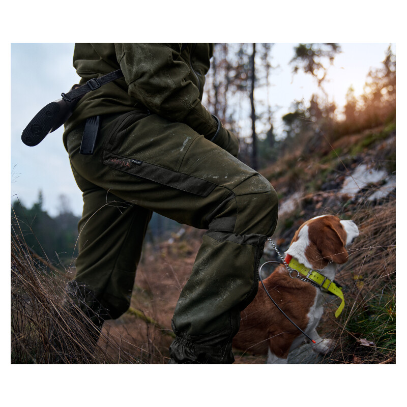 Härkila Pro Hunter Move trousers, Willow green, size 48