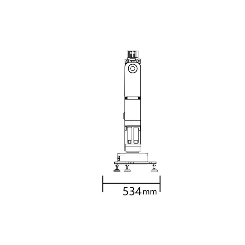 iOptron Mount HAZ130 Strain Wave Alt-AZ
