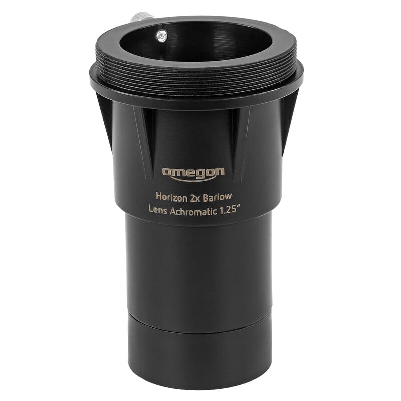 Omegon 2x barlow lens, achromatisch, 1,25'' T2