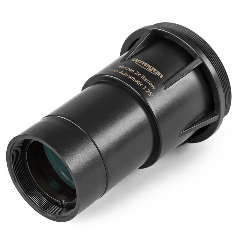 Omegon Lente de barlow 2x, acromática, 1,25