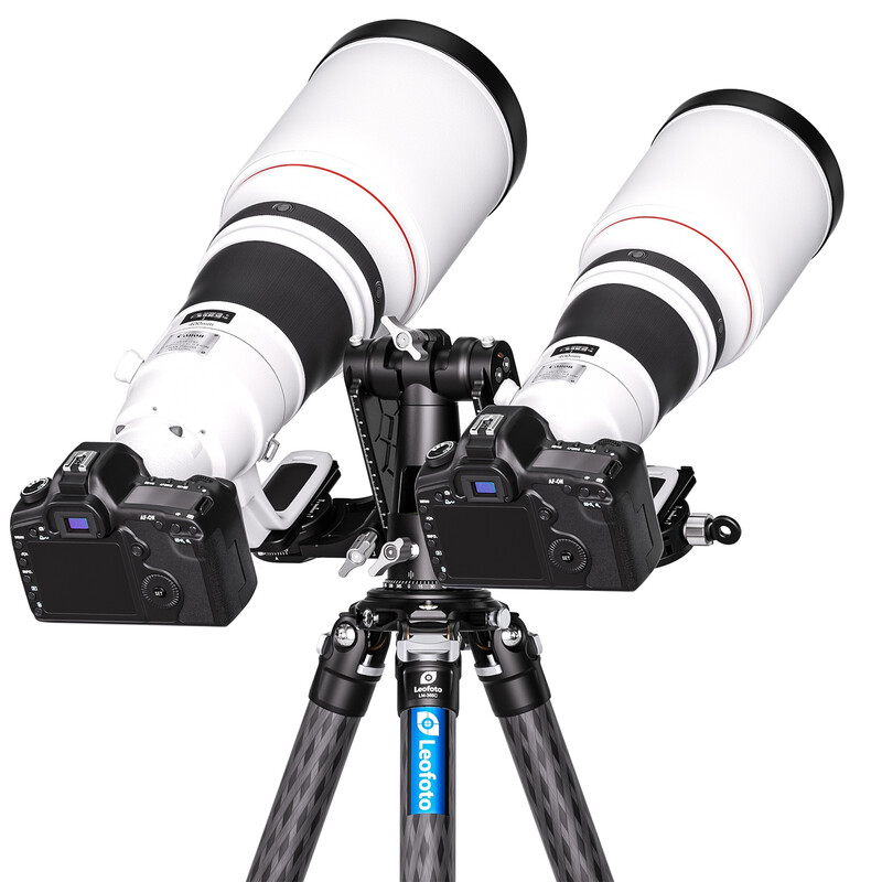 Leofoto 2-way-panheads DPG-01 double gimbal head