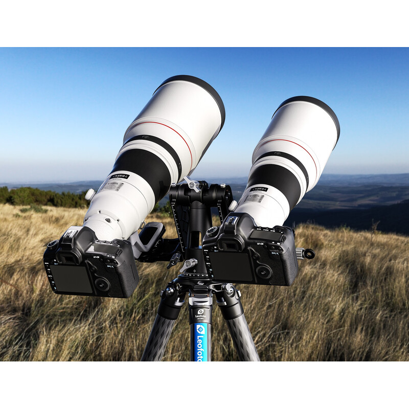 Leofoto 2-way-panheads DPG-01 double gimbal head
