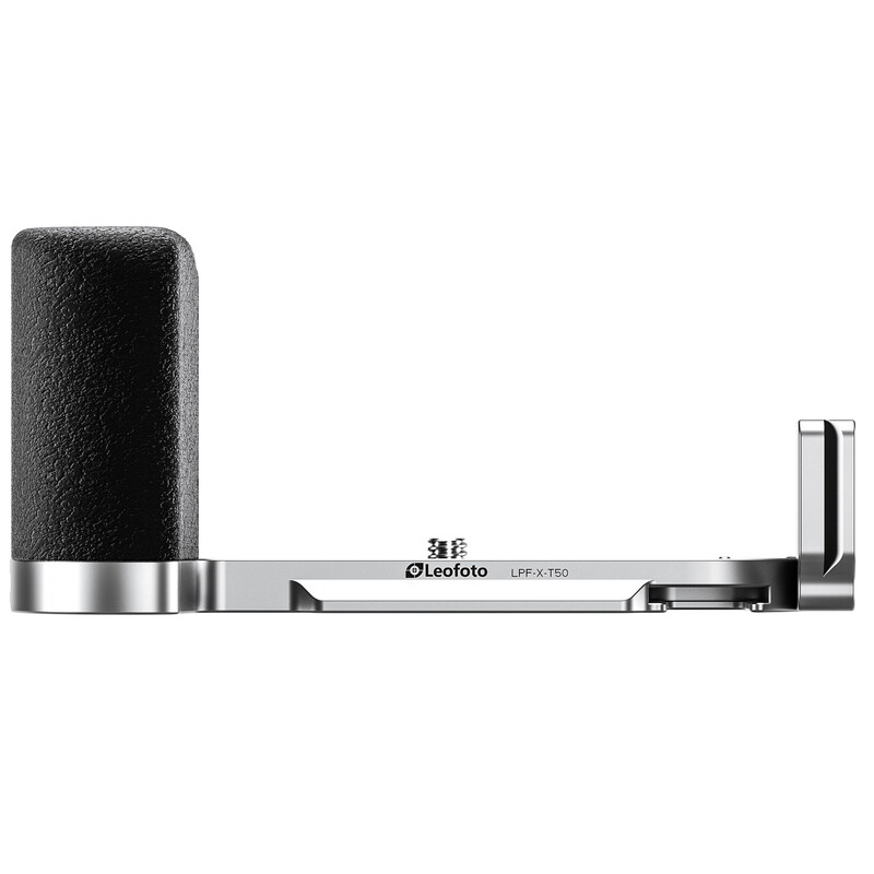 Leofoto L-bracket LPF-X-T50 for Fujifilm X-T50 silver