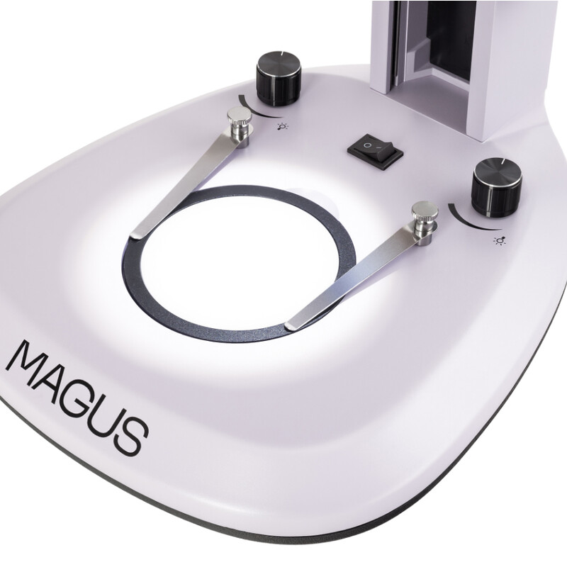 MAGUS Stereo zoom microscoop 8B 6.5x-55x bino Greenough 3W LED