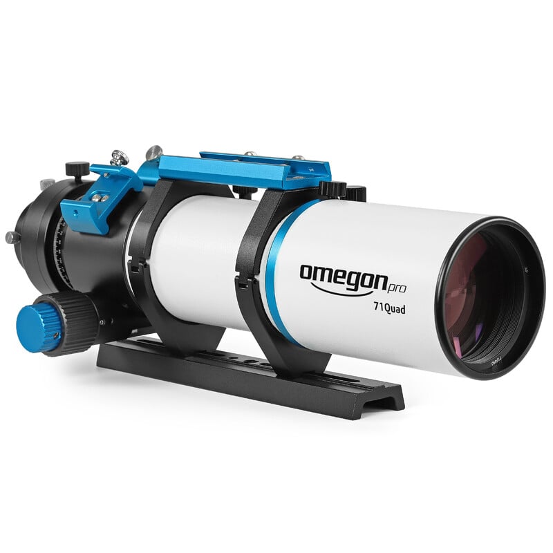 Omegon Apochromatic Refractor Pro APO AP 71/490 Quadruplet OTA