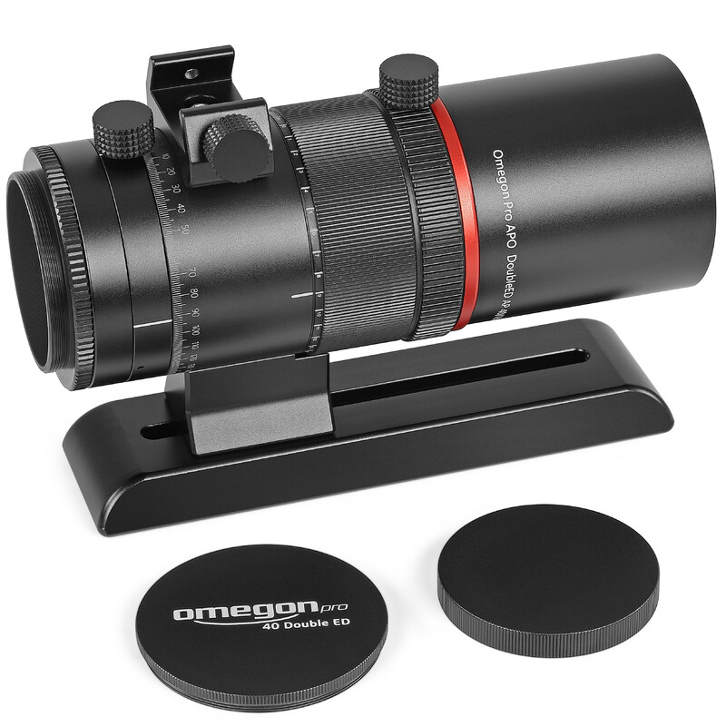 Omegon Refractor apocromático Apochromatischer Refraktor Pro APO DoubleED AP 40/180 Quadruplet OTA