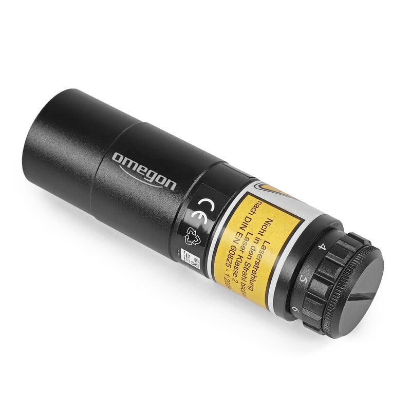 Omegon Punteros láser de 1,25'' para reflector con ventanilla de control Rev. B