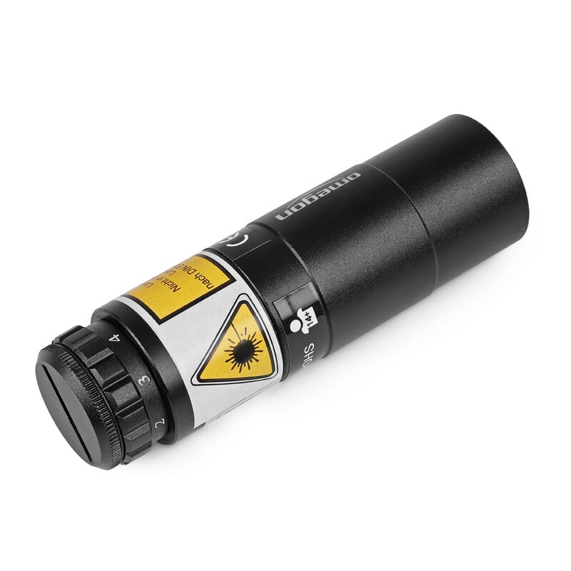 Omegon Punteros láser de 1,25'' para reflector con ventanilla de control Rev. B