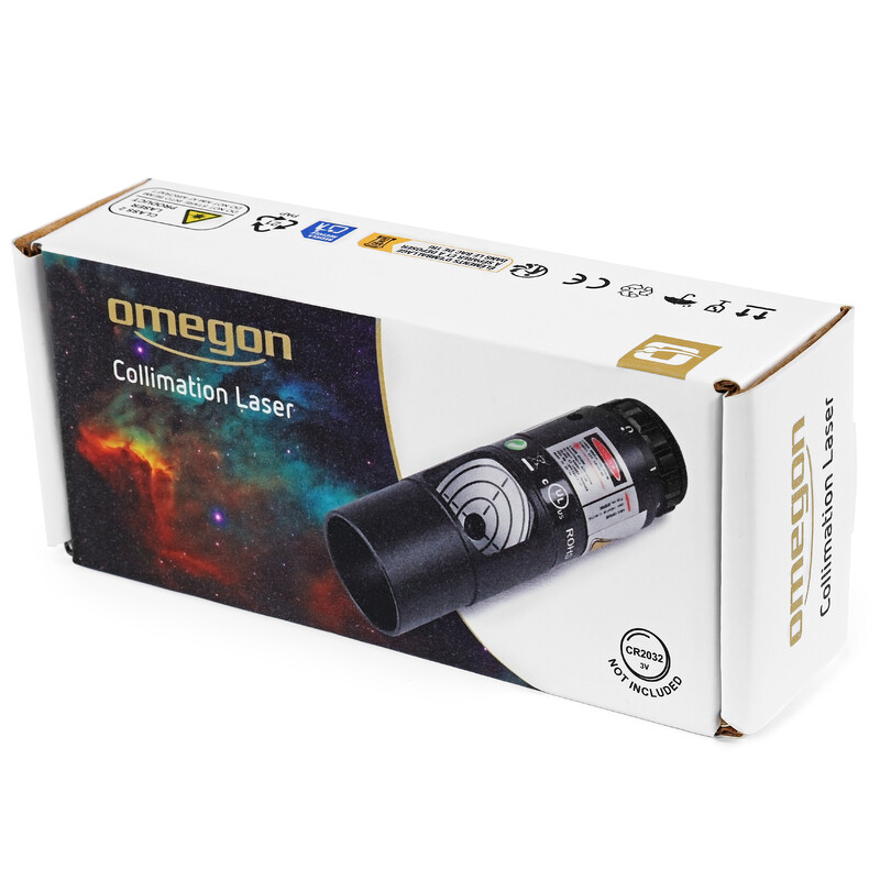 Omegon Collimatore Laser Newton 1,25'' con apertura di controllo Rev. B
