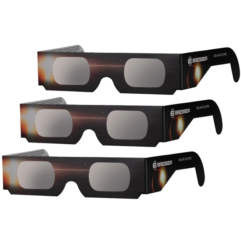 Bresser Solar eclipse glasses, 3-off