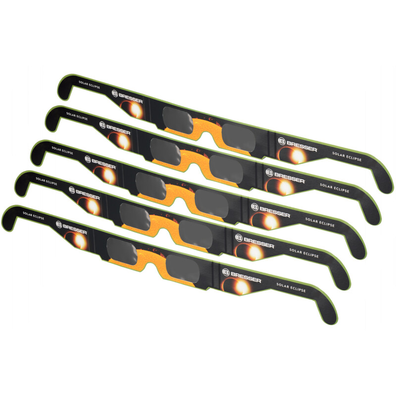 Bresser Solar eclipse glasses, 5 pieces