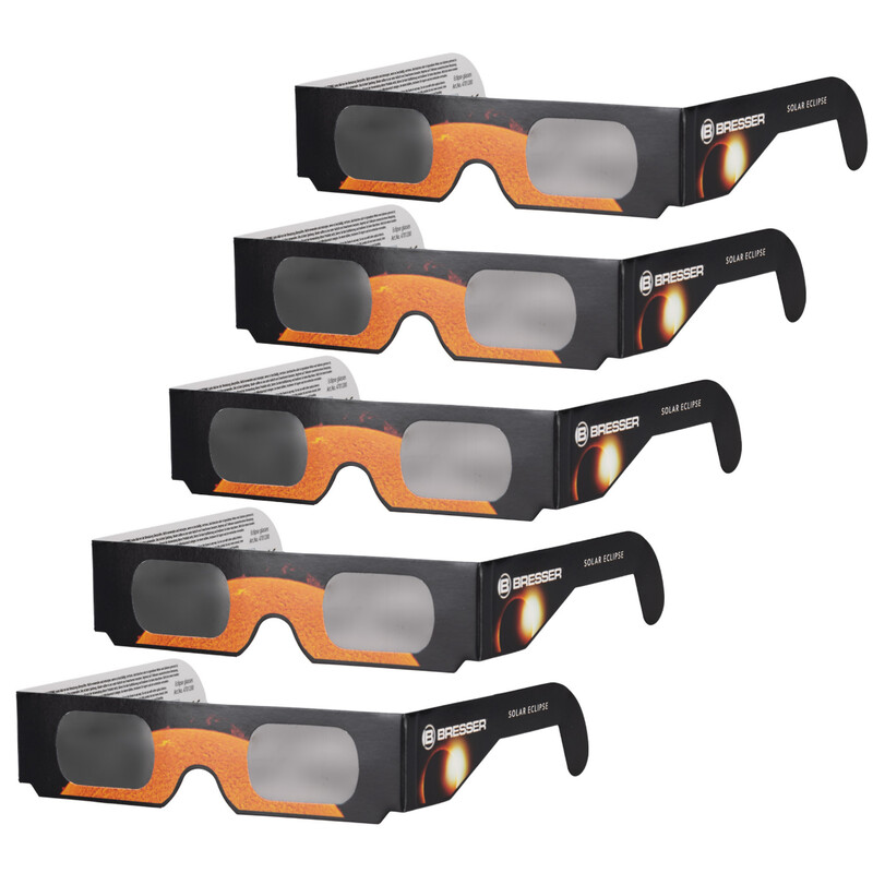 Bresser Gafas para eclipses solares 5 unidades