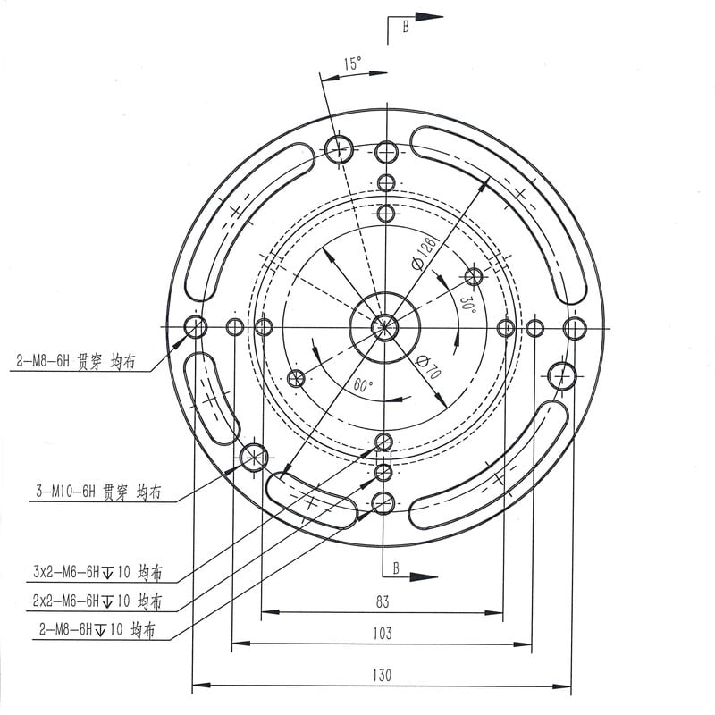 Omegon iOptron mounting adapter for Pro column