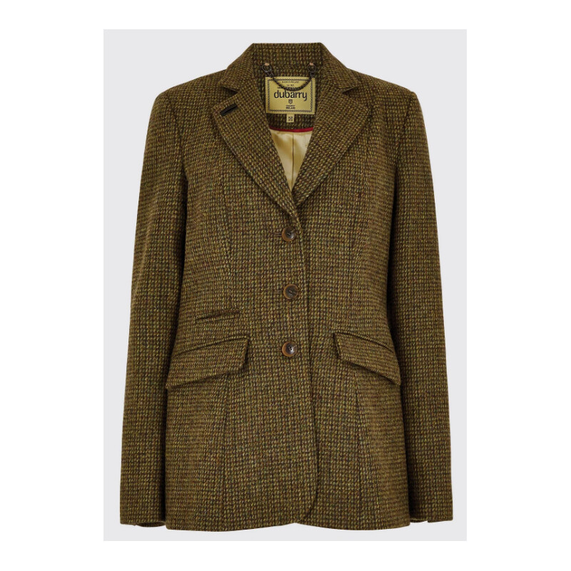 Dubarry of Ireland Chaqueta de tweed de heather tamaño 40
