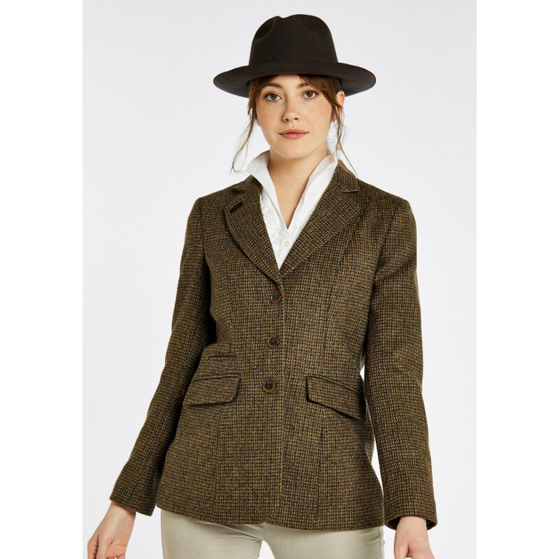 Dubarry of Ireland Chaqueta de tweed de heather tamaño 40