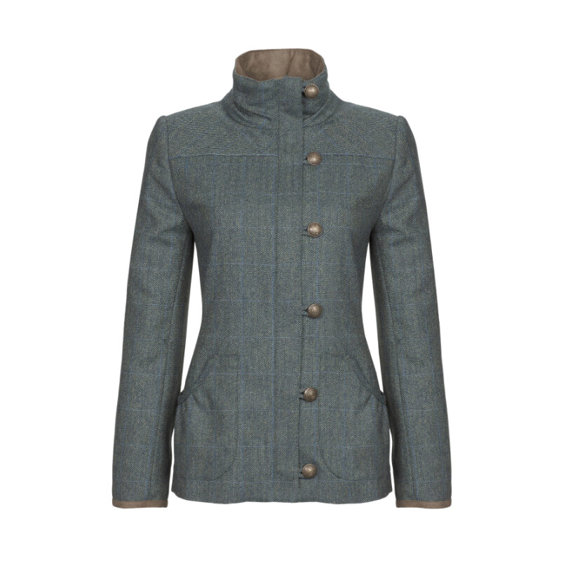 Dubarry of Ireland Chaqueta de tweed Bracken 89 Mist Talla 40