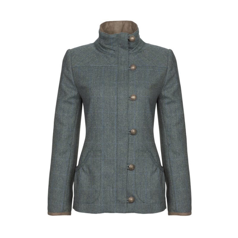 Dubarry of Ireland Tweed jasje Bracken 89 Mist maat 40