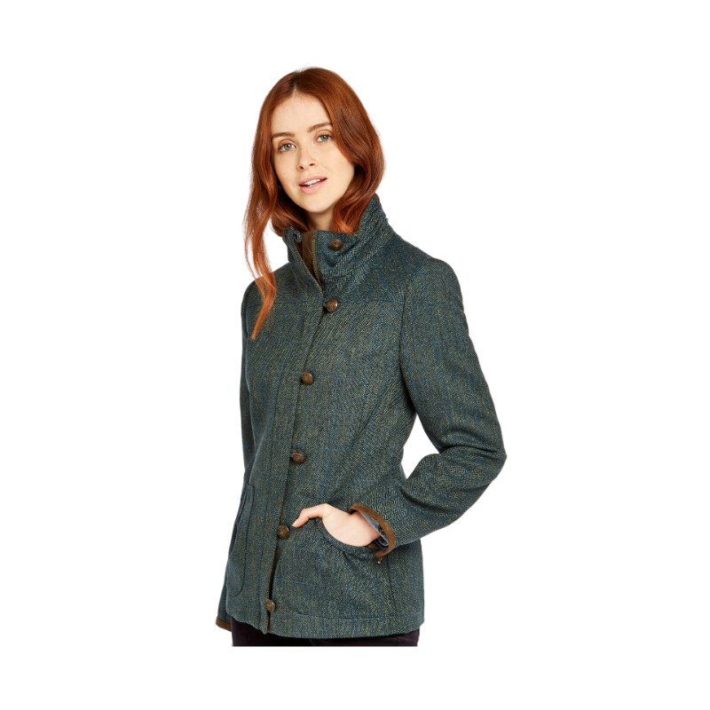 Dubarry of Ireland tweedjas Bracken 89 Mist maat 36