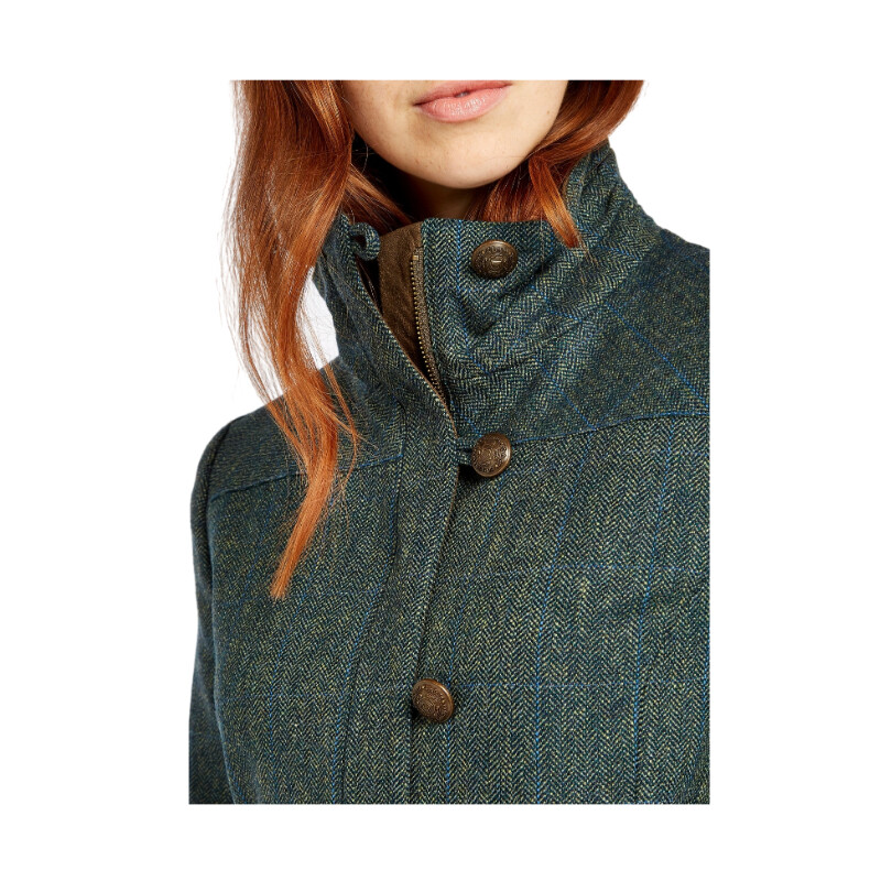 Dubarry of Ireland Bracken 89 Mist size 36 tweed jacket