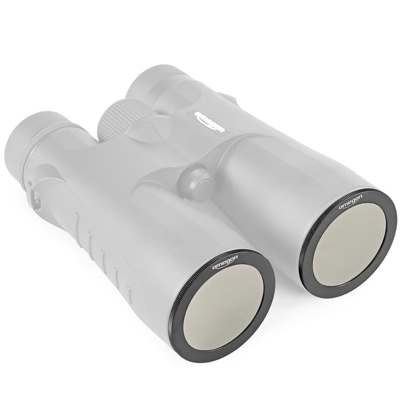 Omegon Filtros solares 50mm für Ferngläser sowie ZWO Seestar S50 (2er Set)