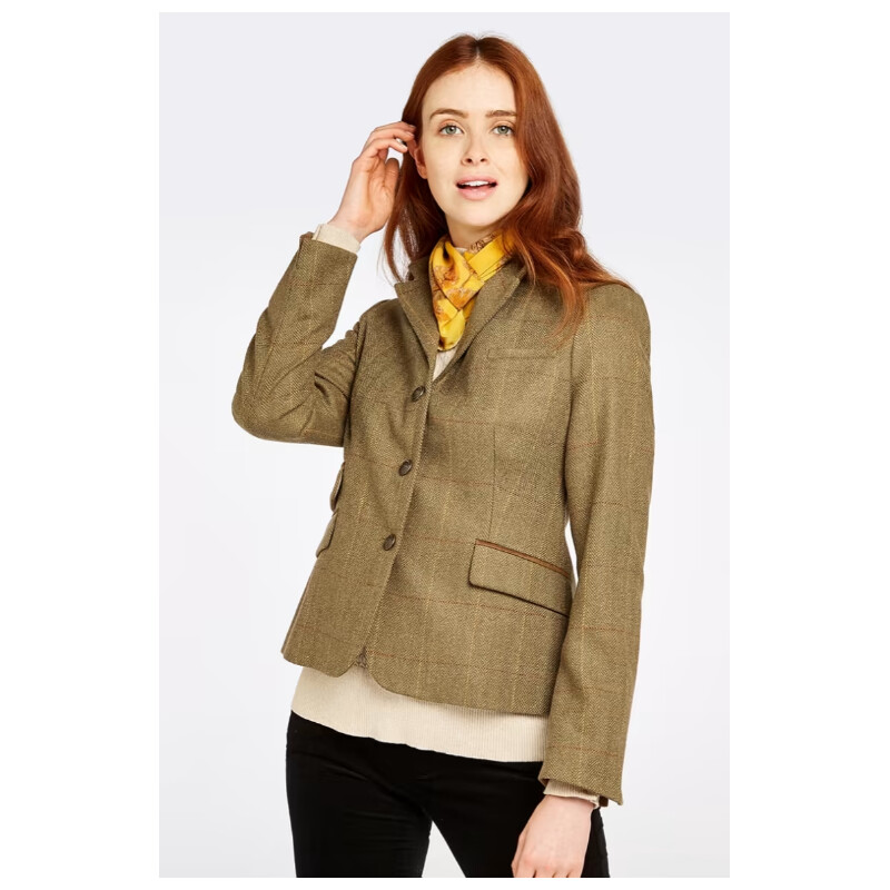 Dubarry of Ireland Boterbloem Elm tweed jasje maat 40