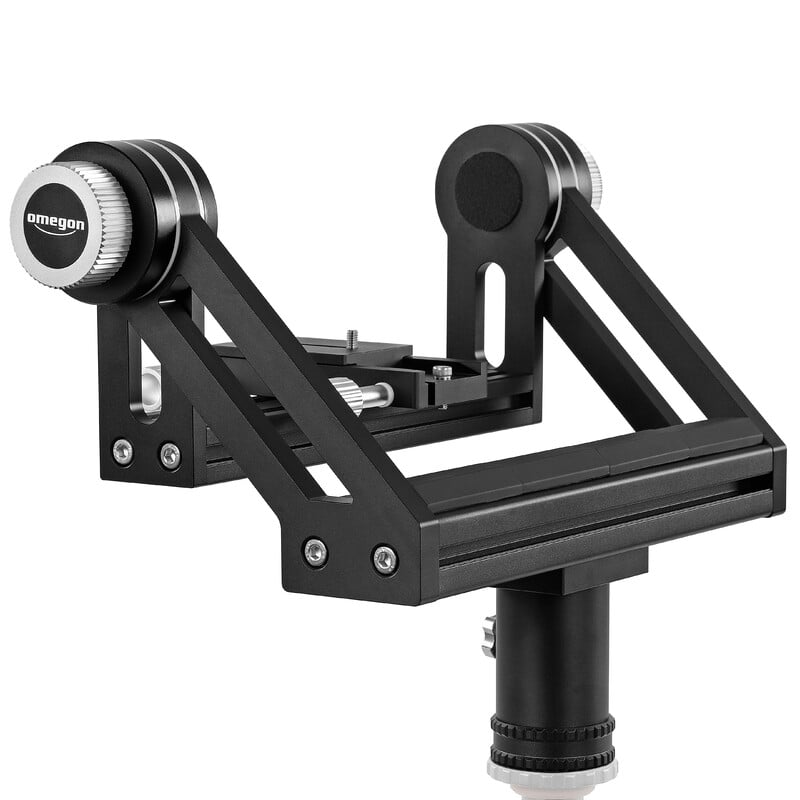 Omegon Montura en horquilla Pro Neptune II para prismáticos de gran tamaño