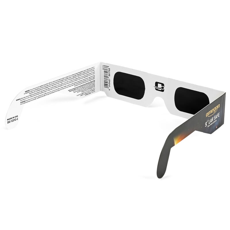 Omegon Gafas para eclipses solares Sonnenfinsternis-Brille Sofi Solar Safe 5 Stück