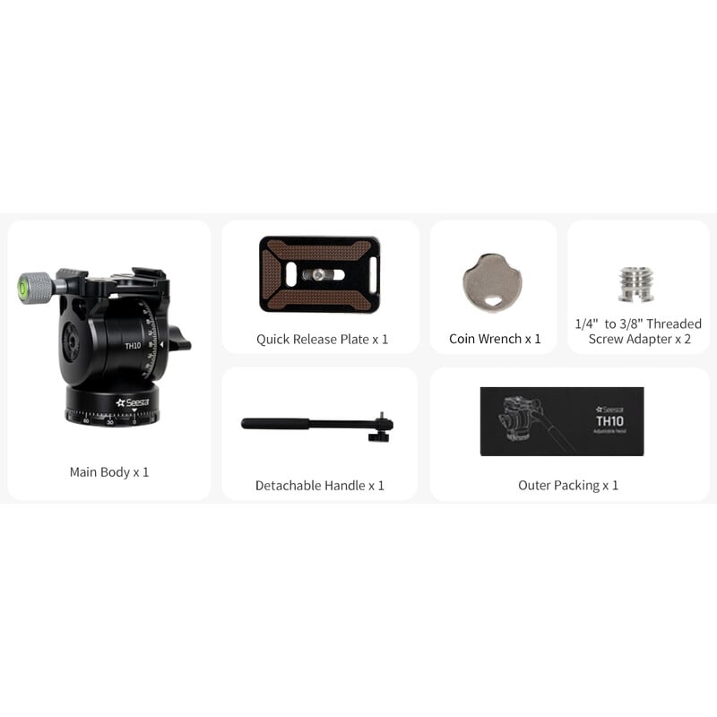 ZWO Testa video inclinabile TH10 Seestar Smart Telescope