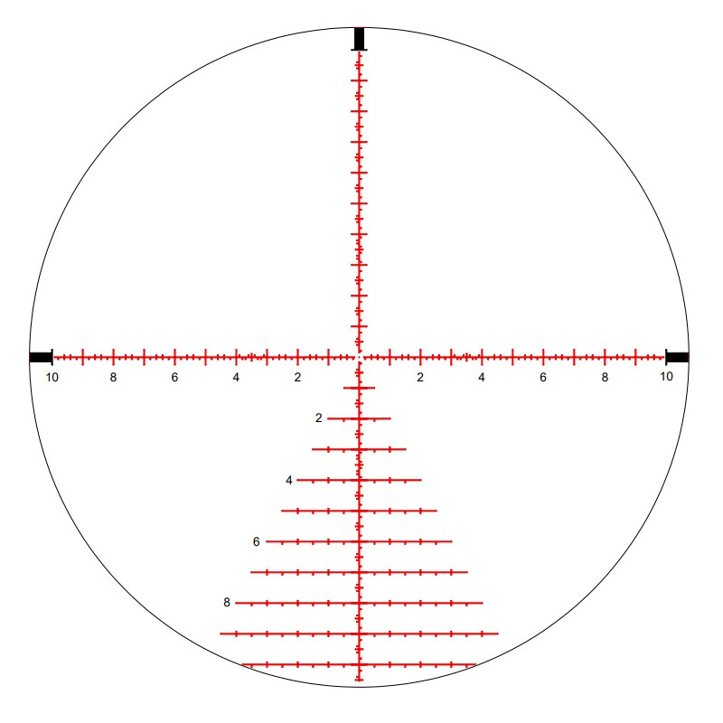 Kahles Mira telescópica K540i DLR 5-40x56i, SKMR4+, ccw, derecha