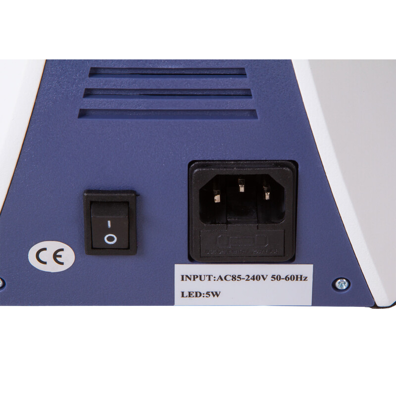 Levenhuk Microscopio MED D10T 40x-1000x 5MP LCD Digital Trino